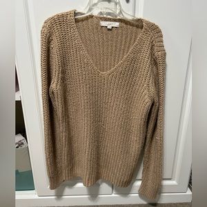Loft Beige Sweater size L